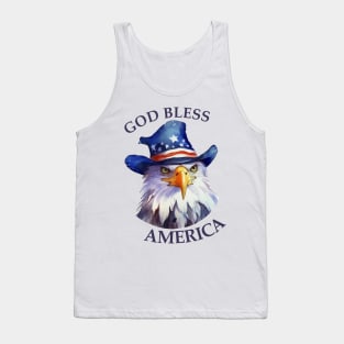 God Bless America-4th of July Tank Top